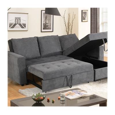 China New Launch Comfort Modern Design Adjustable Fabric Sofa Bed High Quality (Size) Living Sofa With Bed for sale