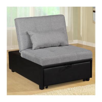 China Italy design cheap and popular single seat sofa bed chair single seat adjustable bed for living room for sale