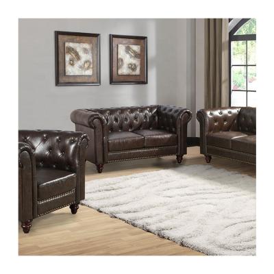 China Furniture Sofa Best Leather Sofa Sets Brown Antique Leather Sofa (Size) New Style Adjustable for sale