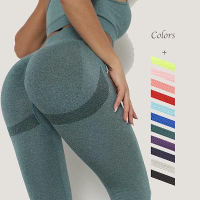 China Fashion New Style Breathable Ladies High Waisted Sports Yoga Workout Tight Pants Tik Tok Fitness Leggings For Women Tik-Tok for sale