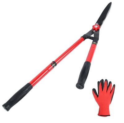 China Winslow Anti-Slip Handle and Ross Handle Telescopic Hedge Shear Garden Tree Shears for sale