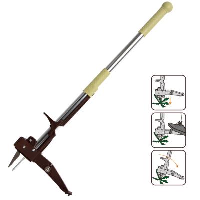 China Winslow and Ross 4 Claw Garden Tools for Weeding Long Handle Weed Remover Puller Stand Up Weeder 45101 for sale