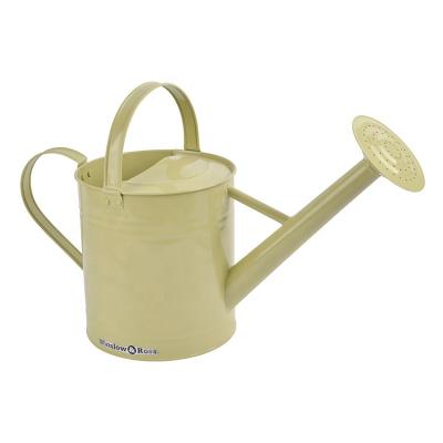 China Morden Winslow and Ross Wholesale 1.5 Gallon Garden Colorful Galvanized Metal Watering Can Watering Can for sale