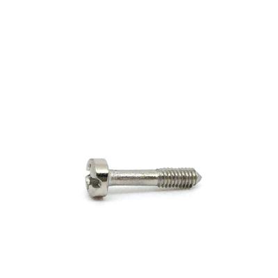 China Pan m2.5 m3 m5 Phillips-slot Crossed Pan Head Stainless Steel Captive Screw for sale