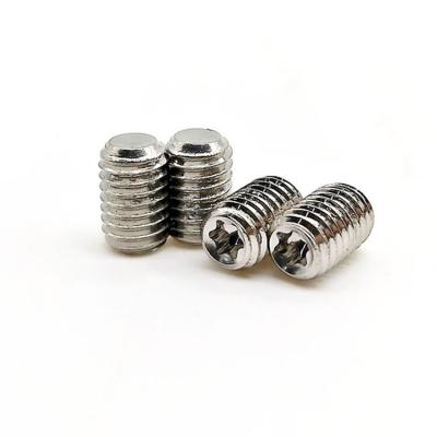 China M2 M3 M4 M5 M6 Stainless Steel Flat Point Worm Flat Torx Screw for sale