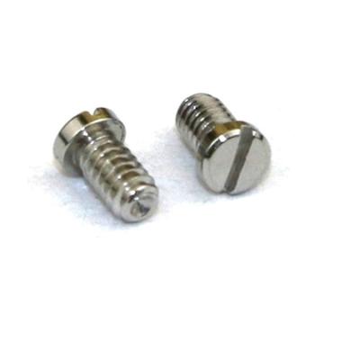 China High Precision Slotted Micro Flat Head M1.2 M1.6 Stainless Steel Watch Miniature Screw For Watch for sale