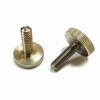 China Brass Stainless Steel M3 M4 M6 M5 M6 M8 Knurled Head Thumb Screw for sale