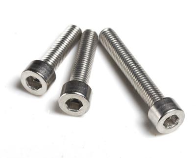 China Soft Round M3M4 304 Stainless Steel Hex Socket Bolt Light Body Hex Socket Bolt GB70.1 for sale