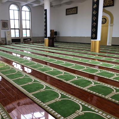 China Floral Pattern Mosque Carpet Roll for Modern Mosque Prayer Church Carpet for sale