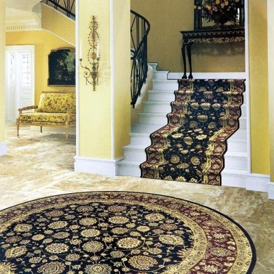 China Moderno estilo hogar diseño persa escalera corredor alfombra piso para interiores de oración en venta