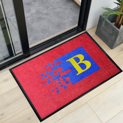 Cina Tapis per porta non scivoloso cuscino per pavimento in PVC per l'ingresso di benvenuto tappis per porta d'ingresso in vendita