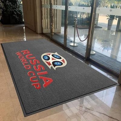 China Alfombras de logotipo personalizadas Alfombras de automóvil 3D con tapa a mano Anime Acrílico Alfombras de área rectangulares en venta