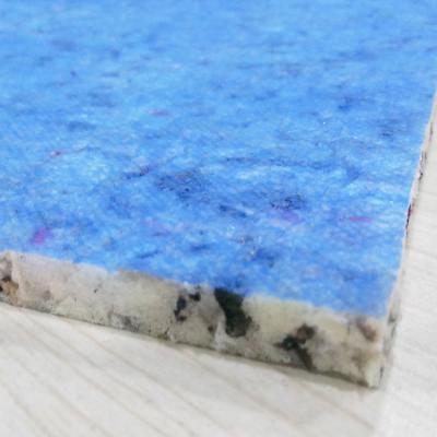 China 70-130kg/m3 Density Blue Flame Retardant Foam Carpet Underlay for Home Hotel Office for sale