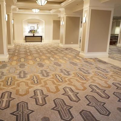 China Silverstone Hotel Carpet Design Machine Woven Carpet for Banquet Hall and Hotel Room for sale