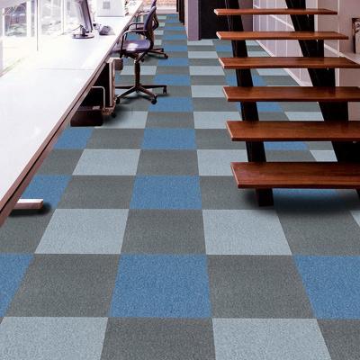 China Square Tiles PET FRIENDLY Tapis Modular Carpets 50x50 For Office Commercial Carpet Sale for sale