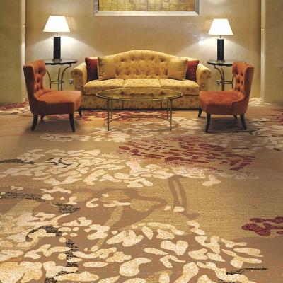 China 3D Flower Design Wool Nylon Axminster Hotel Carpet Remnants for Bedrooms Prayer Cars for sale