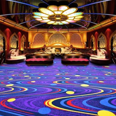 China Hotel Machine Woven Classic Ballroom Carpet in Customized Colors for Luxury Hotel for sale