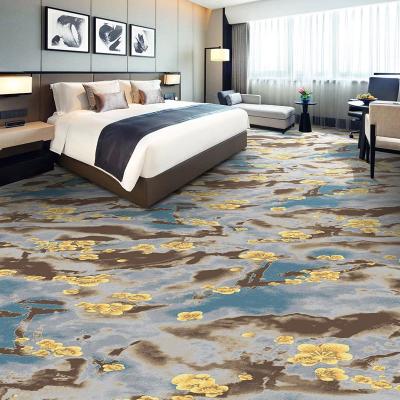 China Custom Pattern 100% Nylon Printed Carpet for Hotels Living Rooms Entrances Hallways Indoor for sale