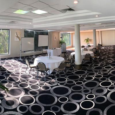 China Axminster Hotel Carpet for in Meeting Room Fireproof Wool Nylon Printed Stock Carpets for sale