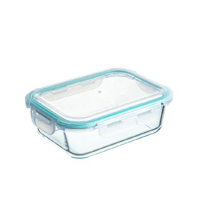 China 2021 Freshness Preservation Heat Resistant Glass Lunch Box Set for sale