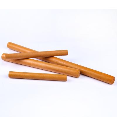 China Durable Rolling Pin Kitchen Dough Roller from Rubberwood for Pizza Biscuit Dumpling Ravioli Fondant Baking French Pins for sale