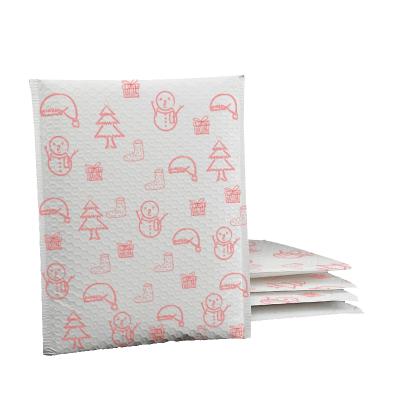 China High Quality Waterproof Shock-Resistance Recyclable Polymailer Custom Polly Mailers Christmas Bubble Mailers for sale