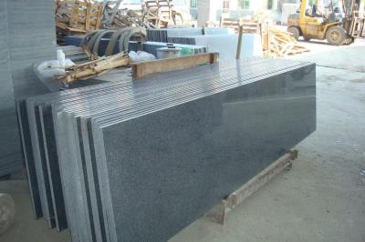 China Natural Grey Granite Countertop Tiles 24x24 Surface Polished Design for sale