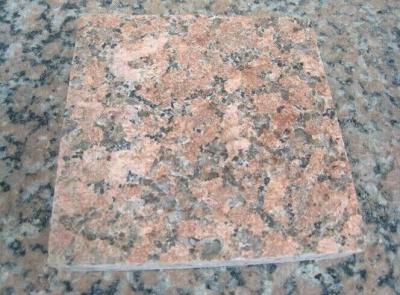 China Nature Red Granite Stone Tiles / Granite Tiles For Bathroom Floor for sale