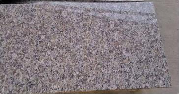 China Commercial Honed Granite Stone Tiles , Brown Granite Floor Tiles for sale