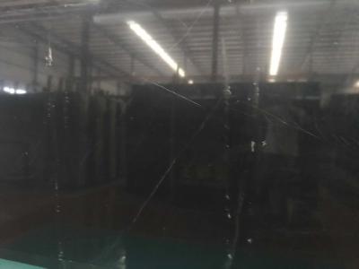 China 24X12 Black Marquina Marble Stone With Honed Surface OEM Service for sale