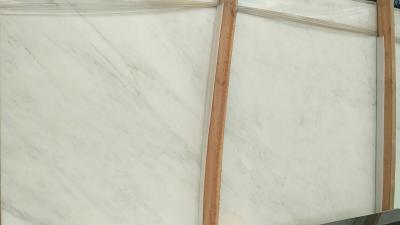 China White Cleaning Marble Countertops Beveled  Processed Edge OEM Service for sale