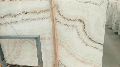 China Rainbow Onyx Marble Slab Countertops Interior And Exterior Decoration for sale