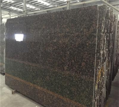 China 24X24 Tropic Brown Granite Tile Countertop , Lowes Granite Tile For Countertops for sale