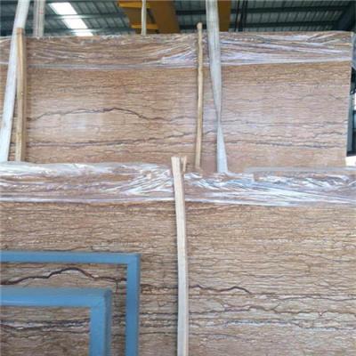 China French River Golden Marble Stone Slab / Natural Stone Marble Eco - Friendly for sale