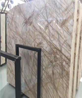 China Natural Marble Stone Slab Babylon Gold Veins Recyclable Feature for sale