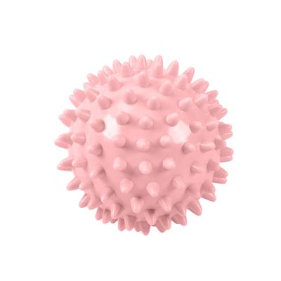 China Body Fast Delivery Colorful Logo Silicone Fitness Yoga Massage Custom Engraving Ball for sale