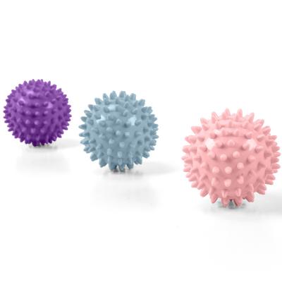 China Eco-Friendly Body ABS Silicone Peanut Massage Ball Exercise Yoga Gym Fascia Ball for sale