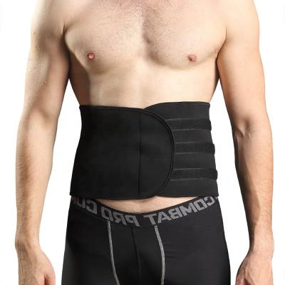 China Breathable Adjustable Gym Sports Lower Price Elasticity Back Lumbar Body Shaper Waist Support Slimming Belt Sweat Trimmer Waist Traine for sale