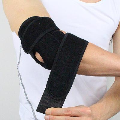 China 2021 Hot Sale Breathable Adjustable Elasticity Neoprene Compression Arm Sleeve Wrap Elbow Brace Elbow Support Sports Pad for sale