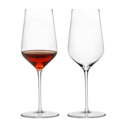 China Classic wholesale handmade hot sale high quality lead free red wine glass for sale