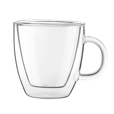 China Hot Selling DOUBLE WALL SXGC Temperature Controlled 200ml Small Double Wall Tea Cup Coffee Mug for sale