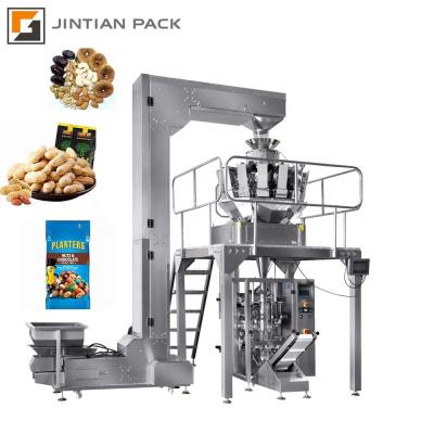 China Automatic Food CE 10-1000g 420 Roasting Peanut Popcorn Weigher Packing Machine zu verkaufen