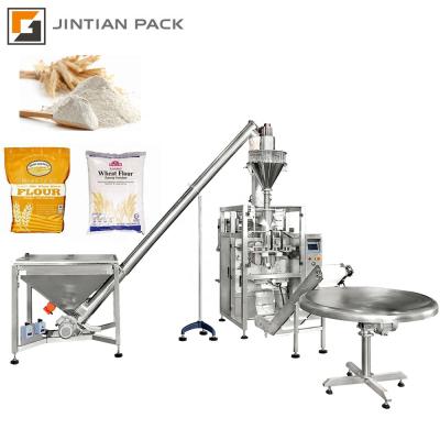 China Food CE JINTIAN PACK Automatic 2kg 5kg Grain Corn Wheat Flour Powder Packing Machine en venta