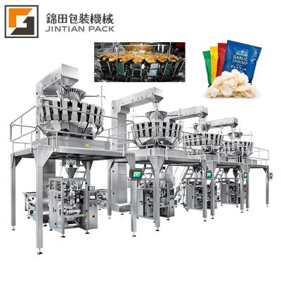 China Food CE 120-180 Bags 20g 50g 100g Beans Corn Snacks Packing Machine for sale