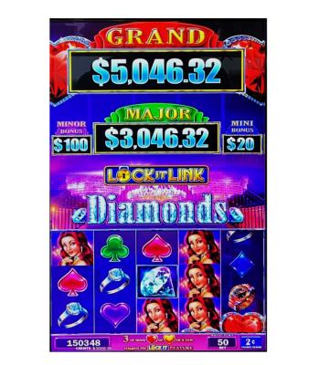 China Diamond-lock it link vertical slot game machines Diamond-lock it link for sale