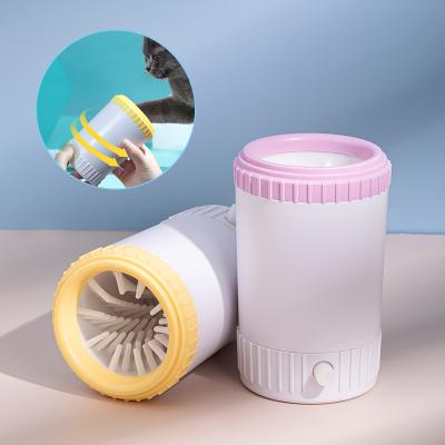 China Wholesale Viable Outdoor Portable Foot Silicone Plant Dog Grooming Tool Dog Cleaner Paw Washer Cleaner Cup for sale