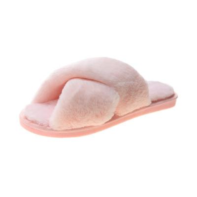 China Warm Women Fuzzy Indoor Slippers Classic Winter Slippers High Quality Wholesale Lightweight Xilan XL0056 for sale