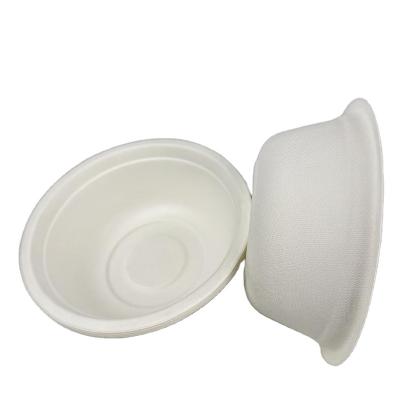 China Cheap Price Sugarcane Bagasse Water Resistant Take Out Pulp Compostable Sugarcane Fiber Bagasse Salad Bowl for sale