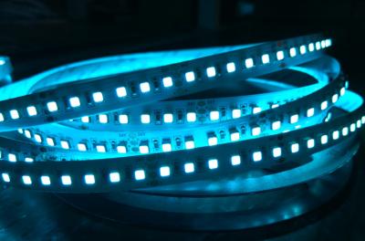 China 120leds / M SMD3535 RGB LED Strip Light , 3 OZ White PCB led rgb strip Super Bright for sale