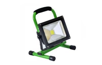 China 30 Watt IP65 Waterproof LED Light , Eco-friendly Ra75 Bridgelux Portable Rechargeable Floodlight for sale